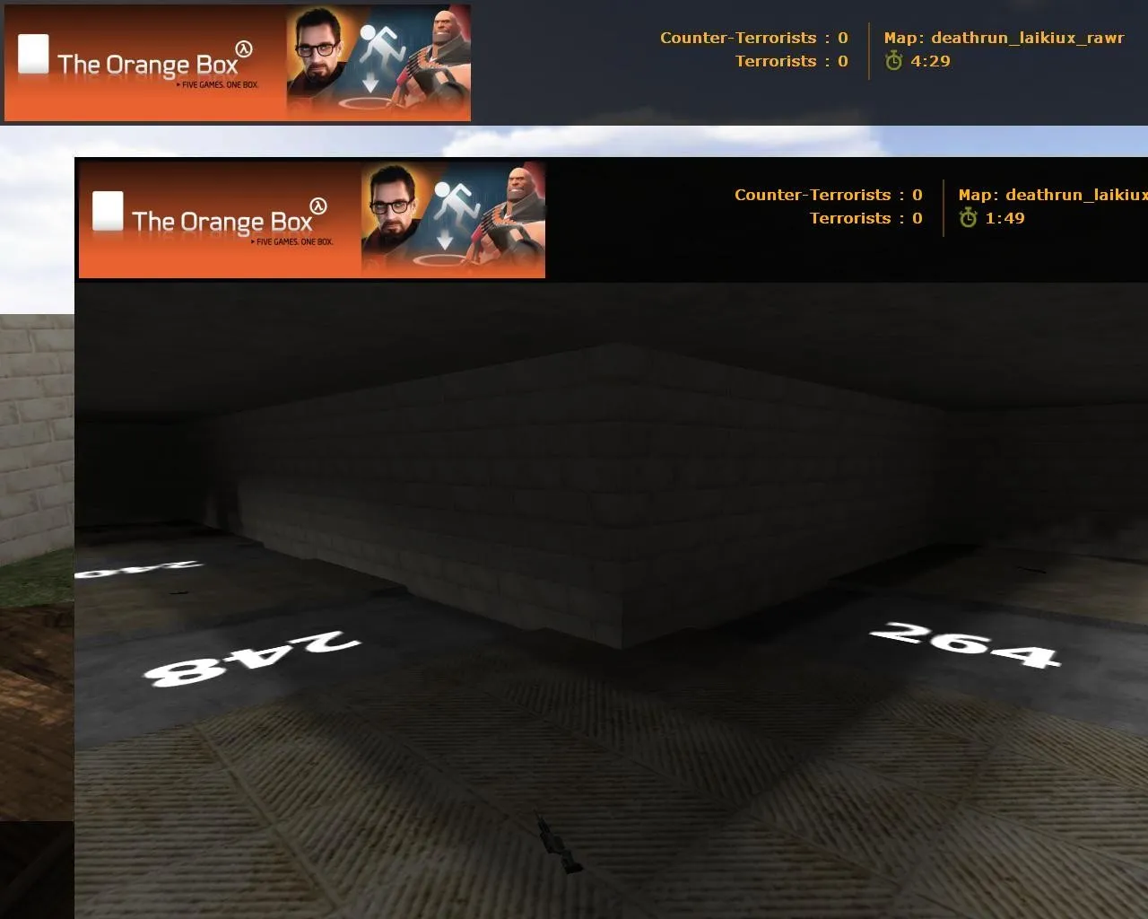 Скриншот  deathrun_laikiux_rawr — карта для CS 1.6: точки, маршруты, .nav и оптимизация