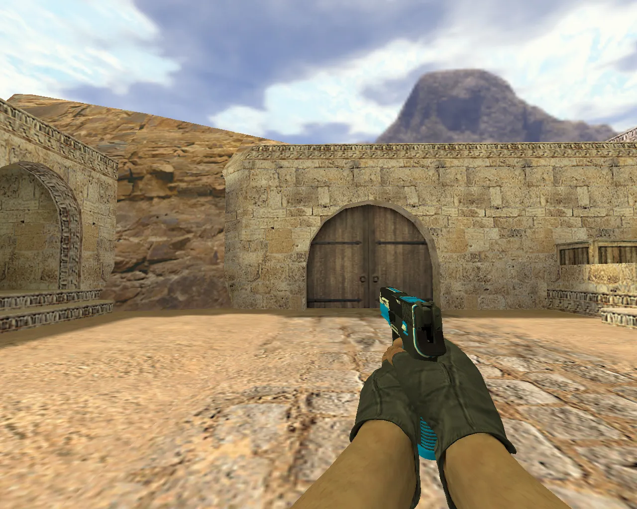 Скриншот Модель «P250 Голубая мощь» для CS 1.6 - Идеальный выбор