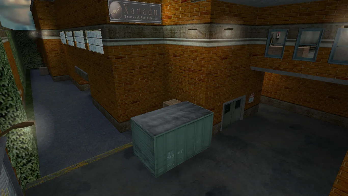 Скриншот  Карта de_trainyard_se для CS 1.6: Тактика и особенности