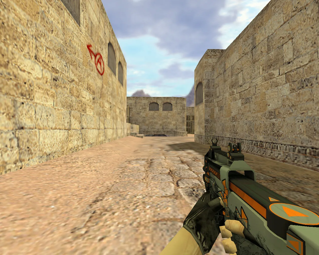 Скриншот Модель «P90 Треугольник» для CS 1.6 - Скачай и играй