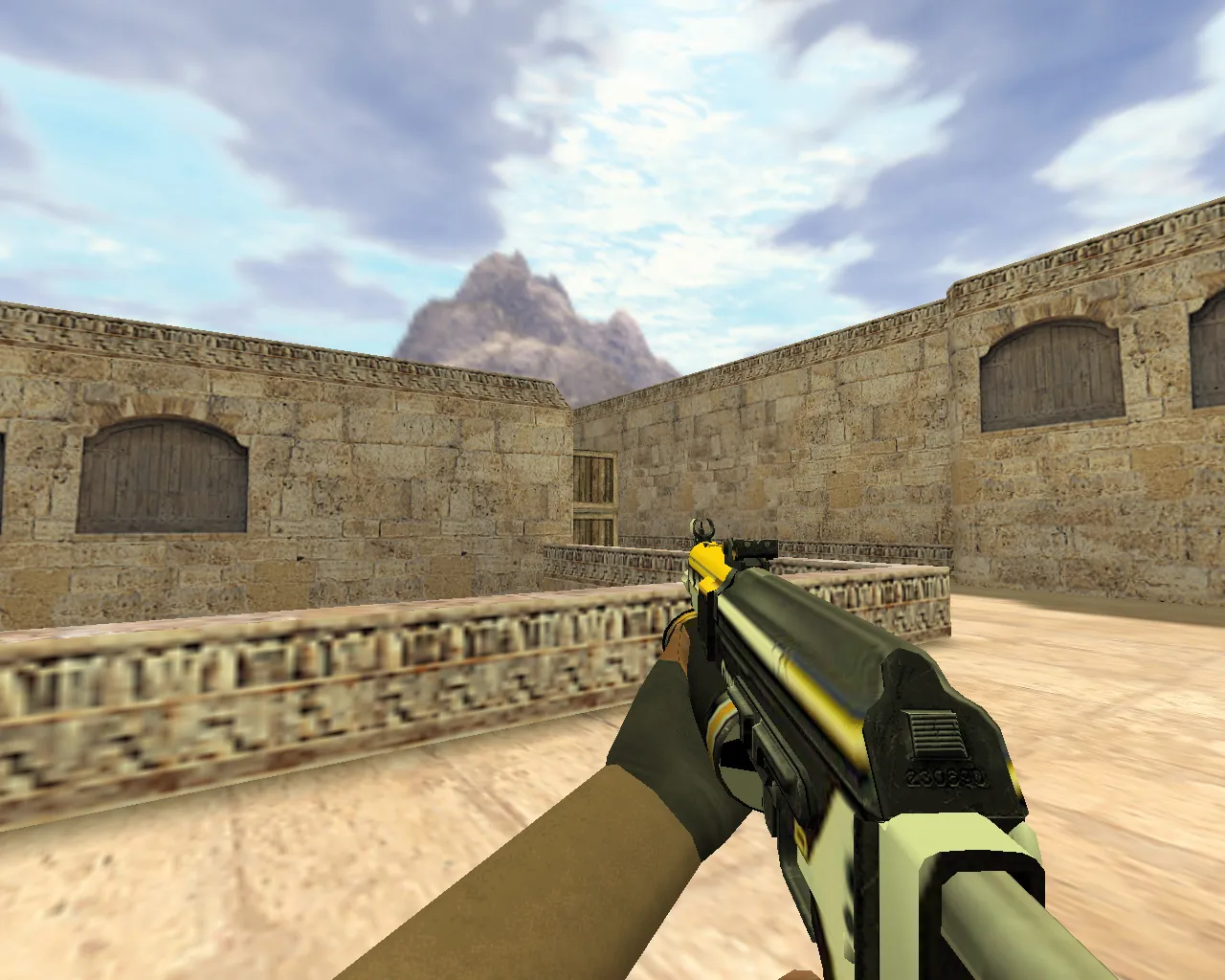 Скриншот Модель «Бизон Осирис» для CS 1.6 - Погрузи в атмосферу игры