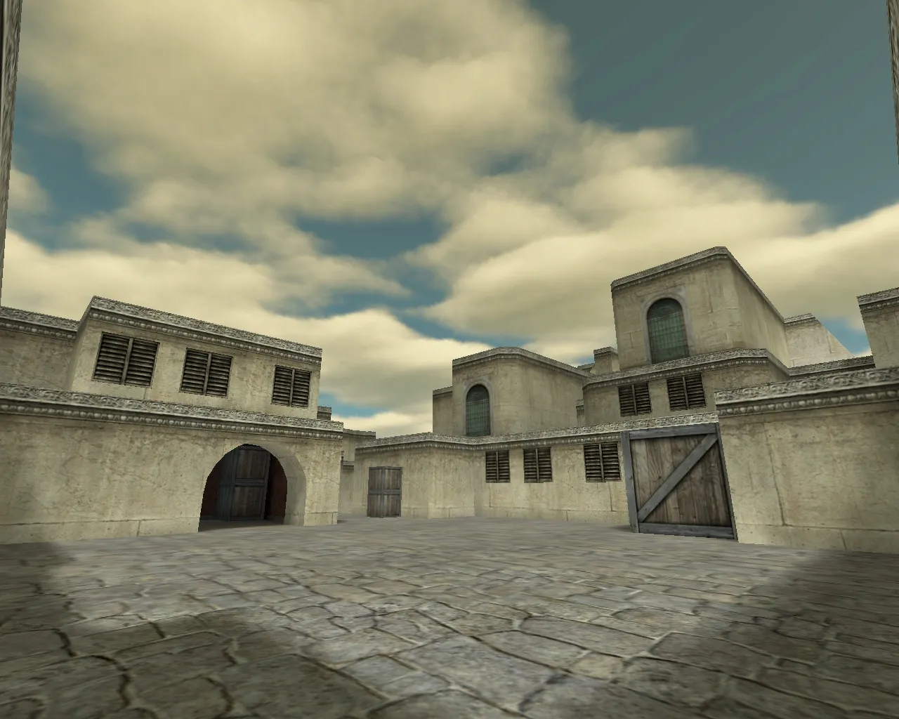 Скриншот  Карта de_transit для CS 1.6 – тактика и особенности