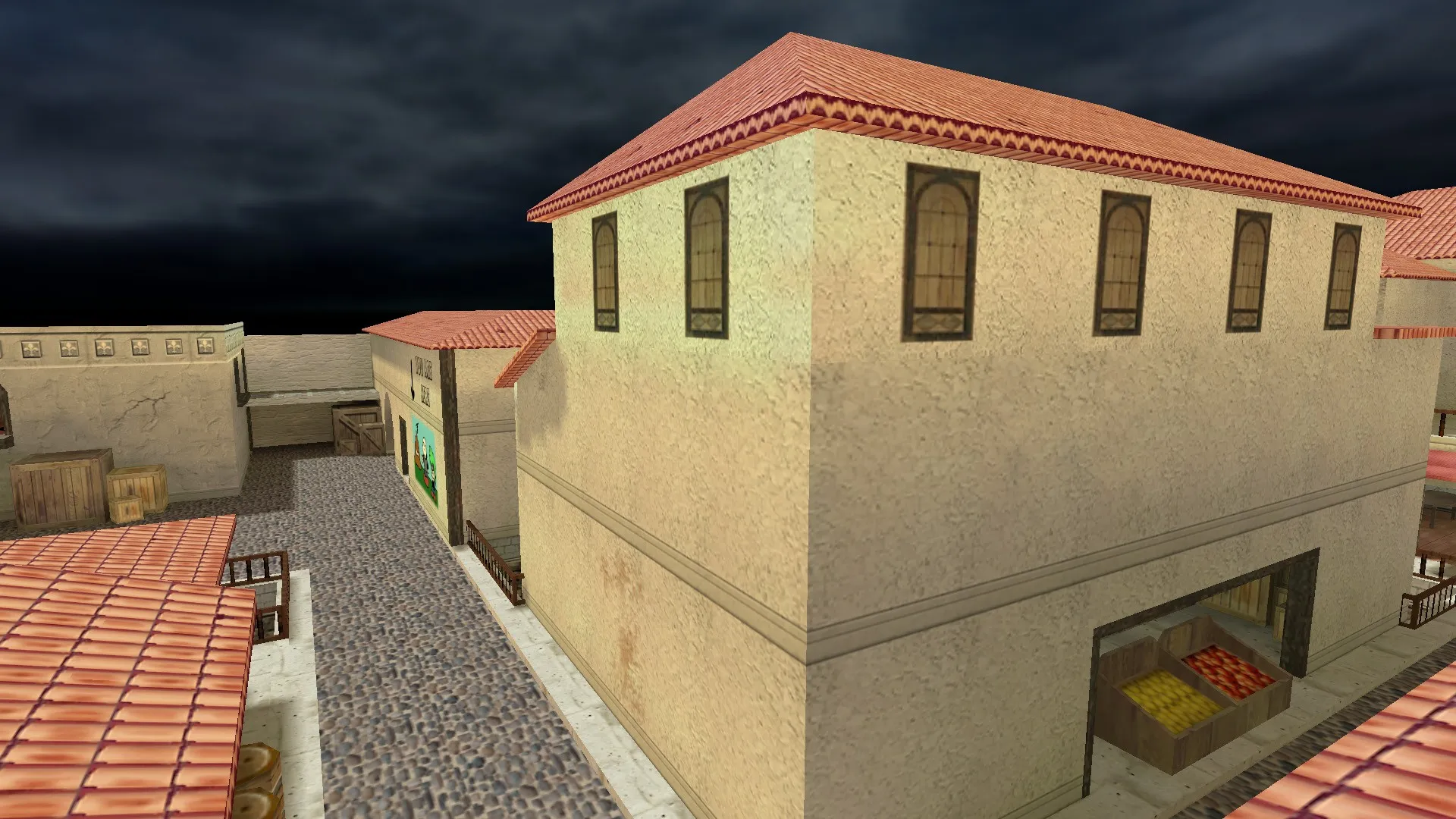 Скриншот Карта «de_italy_gign» для CS 1.6