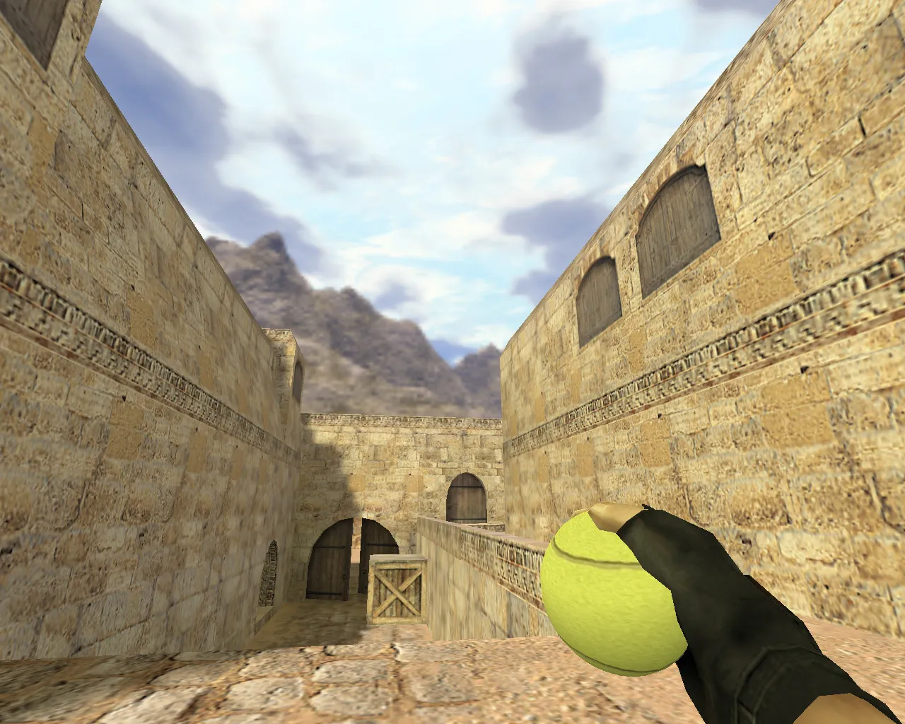 Скриншот Модель гранат «Пак Спортивные мячи» для CS 1.6: v_ и w_ модели, звуки и анимация осмотра