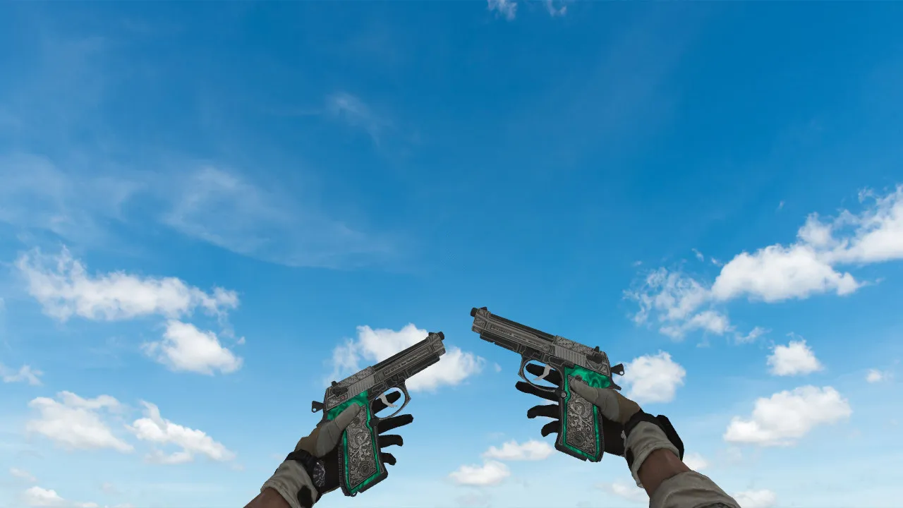 Скриншот  Пак моделей оружия «BasildoomHD» для CS 1.6: v_, p_, w_ модели, звуки, анимация осмотра и качество текстур