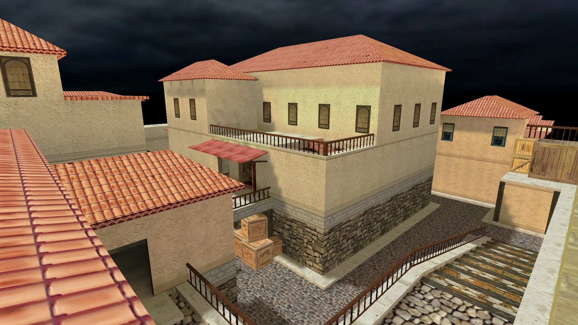 Скриншот Карта «de_italy_gign» для CS 1.6