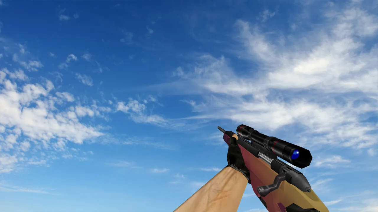 Скриншот Скачать модель «Default Scout «Градиент»» для CS 1.6