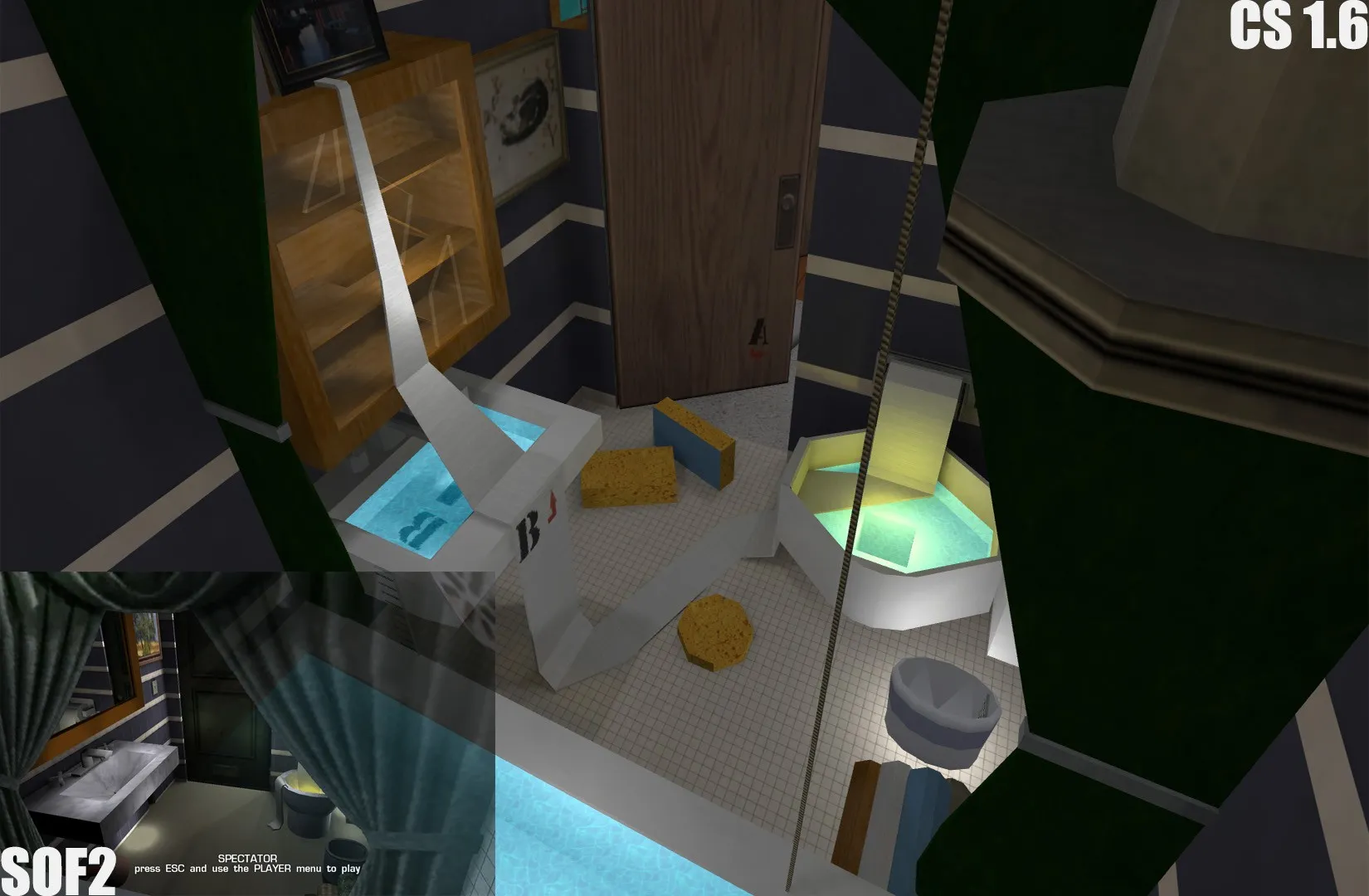 Скриншот  de_bigfreakinhouse_beta2 для CS 1.6 — тактики, точки, .nav и оптимизация карты