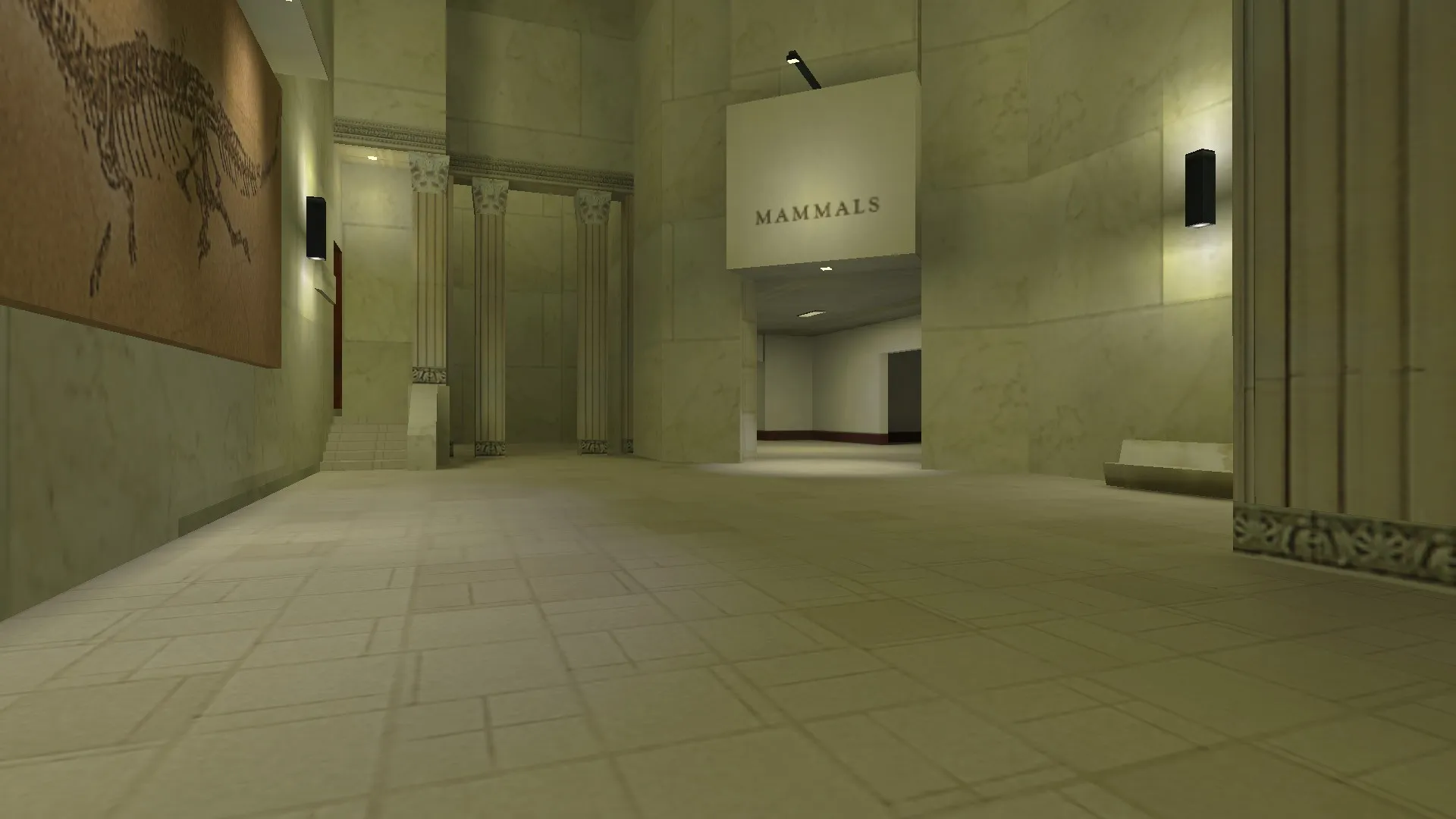 Скриншот  Карта de_museum_beta2 для CS 1.6 - Тактика и особенности