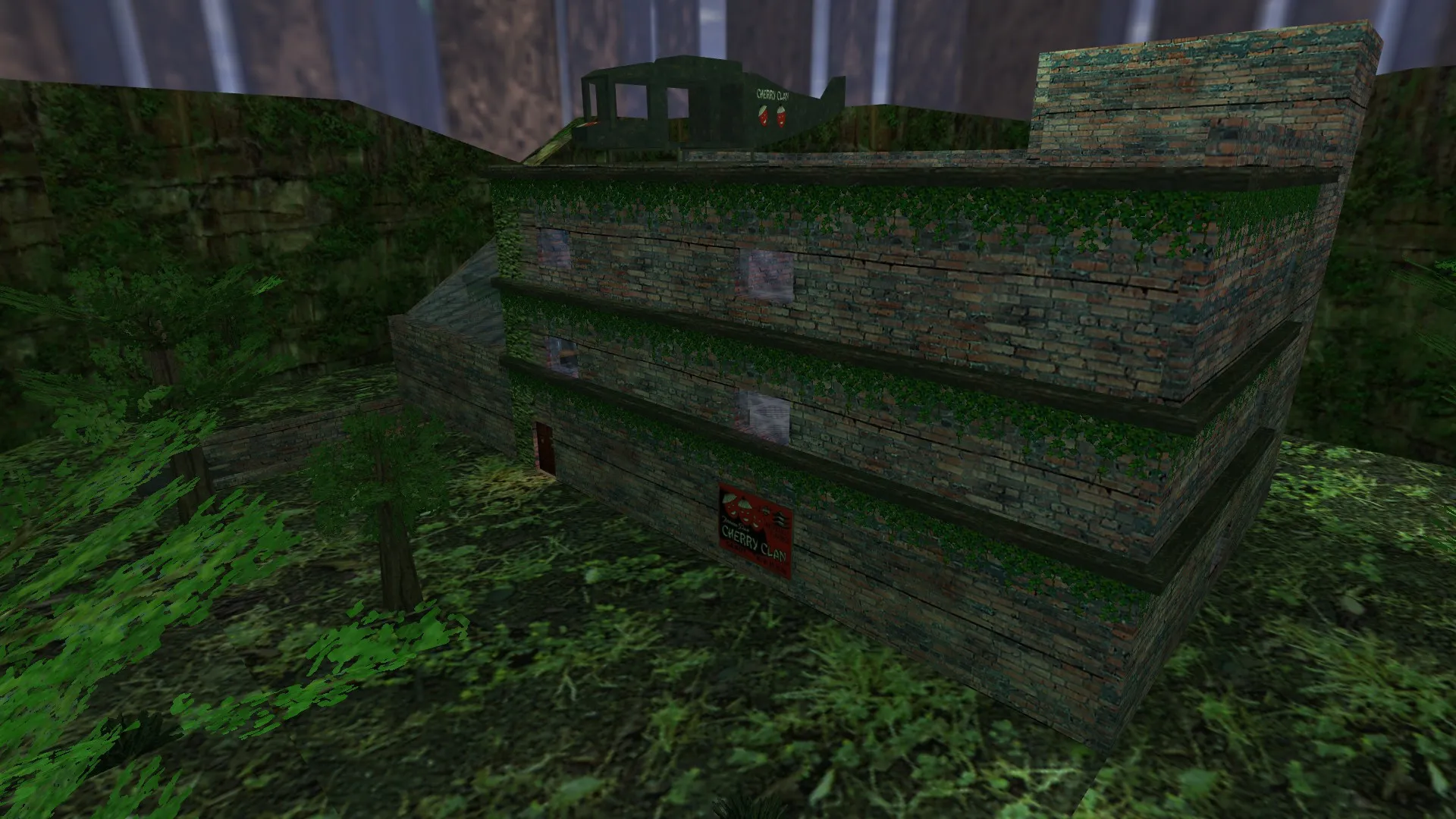 Скриншот  Карта «cc_secret_base» для CS 1.6: точки, тактика за Terror и CT, настройка для сервера и ботов