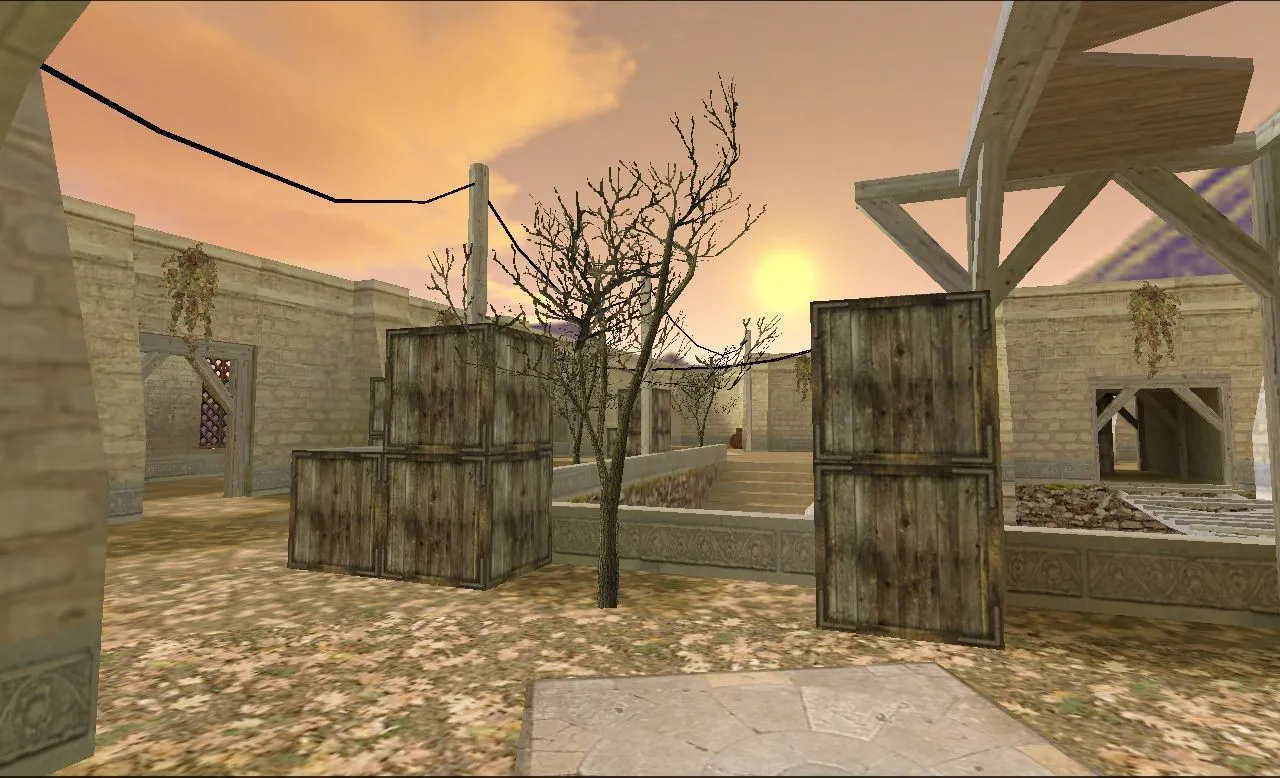 Скриншот  Карта de_rudnik для Counter-Strike 1.6: Особенности и тактика