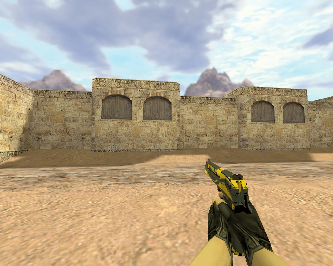 Скриншот Модель «Deagle Желтый жакет» для CS 1.6 - Качественная замена