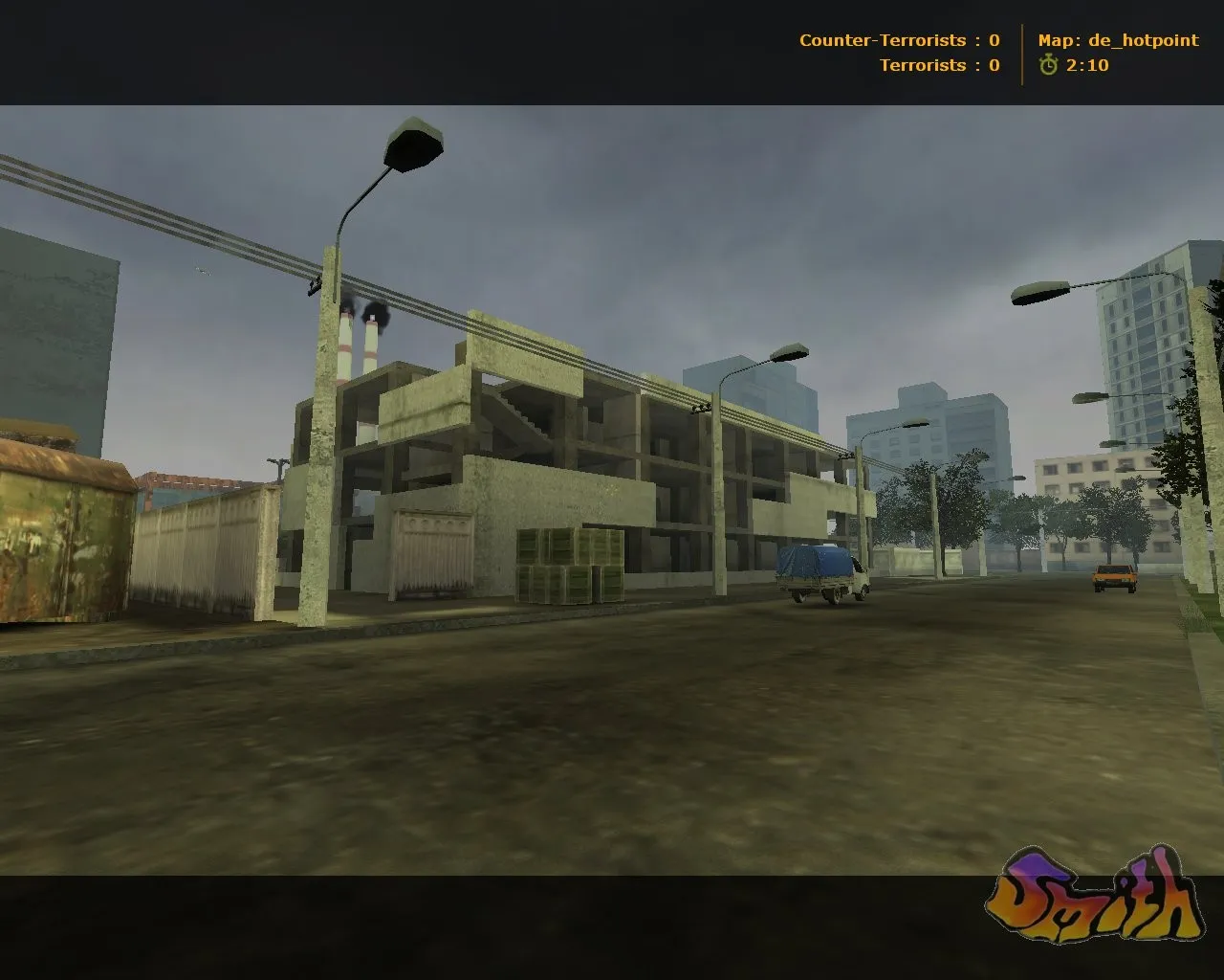 Скриншот  Карта de_hotpoint для CS 1.6 - Тактика и стратегии