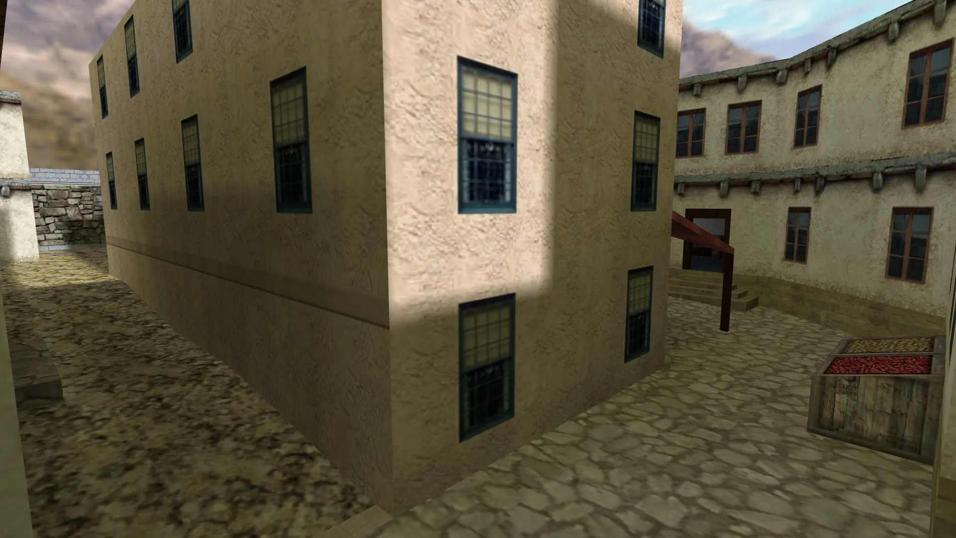 Скриншот  Карта de_southwood для CS 1.6 - Затененные тактики и новые горизонты