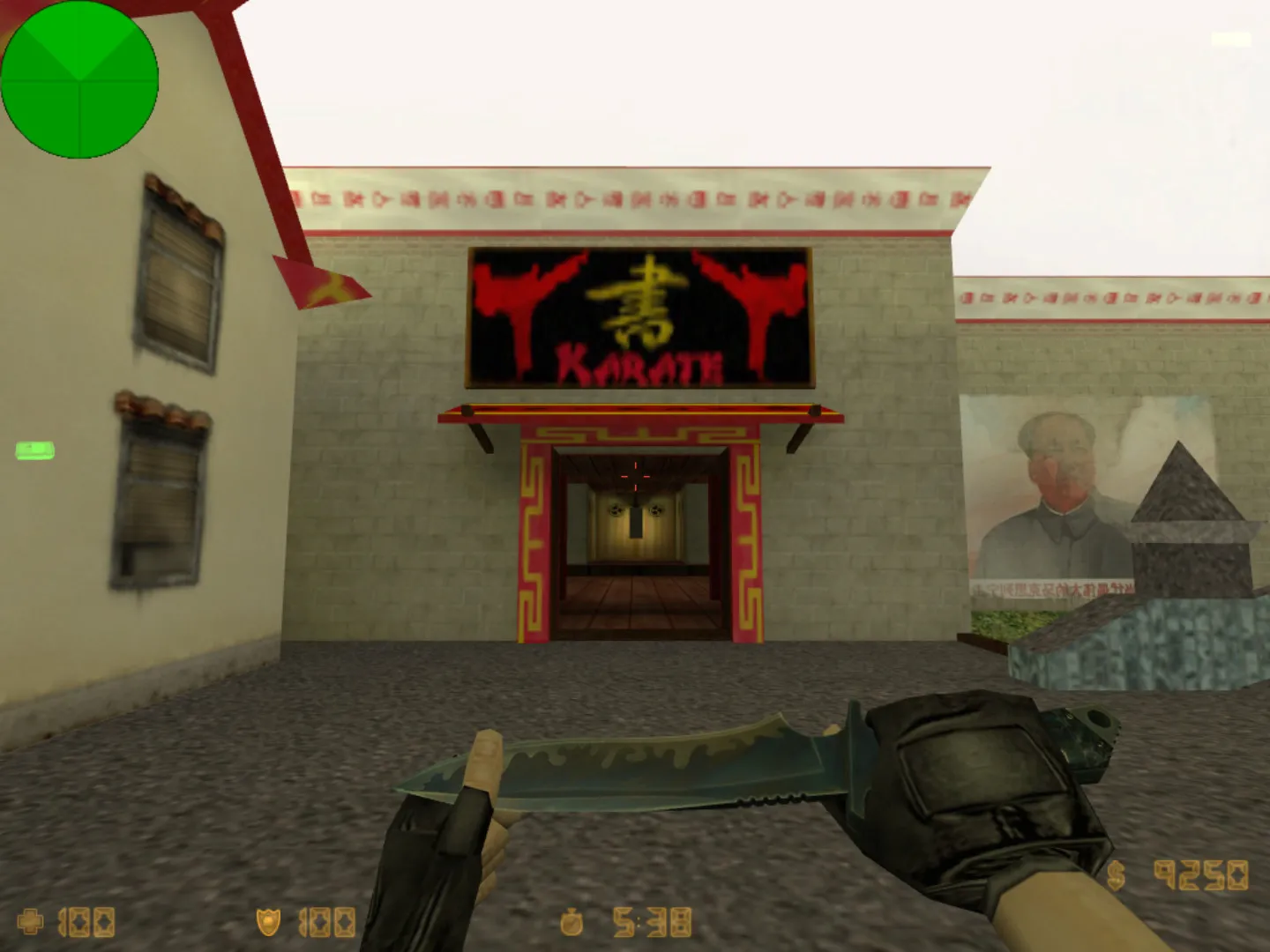 Скриншот  de_china карта для CS 1.6: тактика за CT/T, точки, .nav для ботов, оптимизация wpoly/epoly и советы по установке