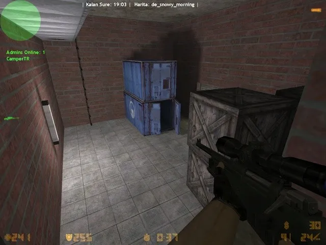 Скриншот  Карта de_snowy_morning для Counter-Strike 1.6 - Полное описание