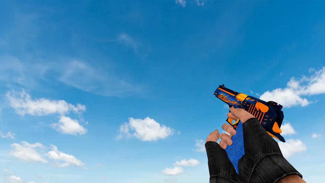 Скриншот Модель «Deagle «Дух огня»» для CS 1.6 - Подробности и установка