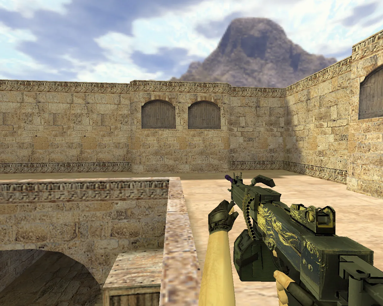 Скриншот Модель «Negev Боец» для CS 1.6 – Оптимизированные текстуры и анимация