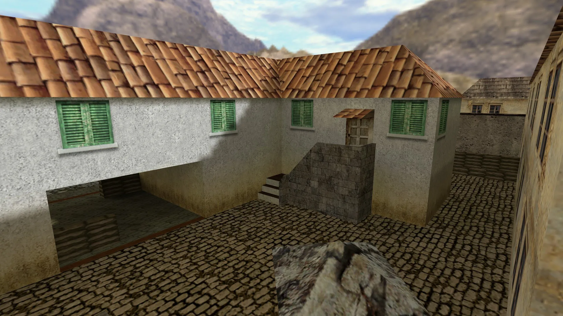 Скриншот  de_crazytank для CS 1.6: тактика за Т/КТ, точки, навигация ботов и оптимизация карты