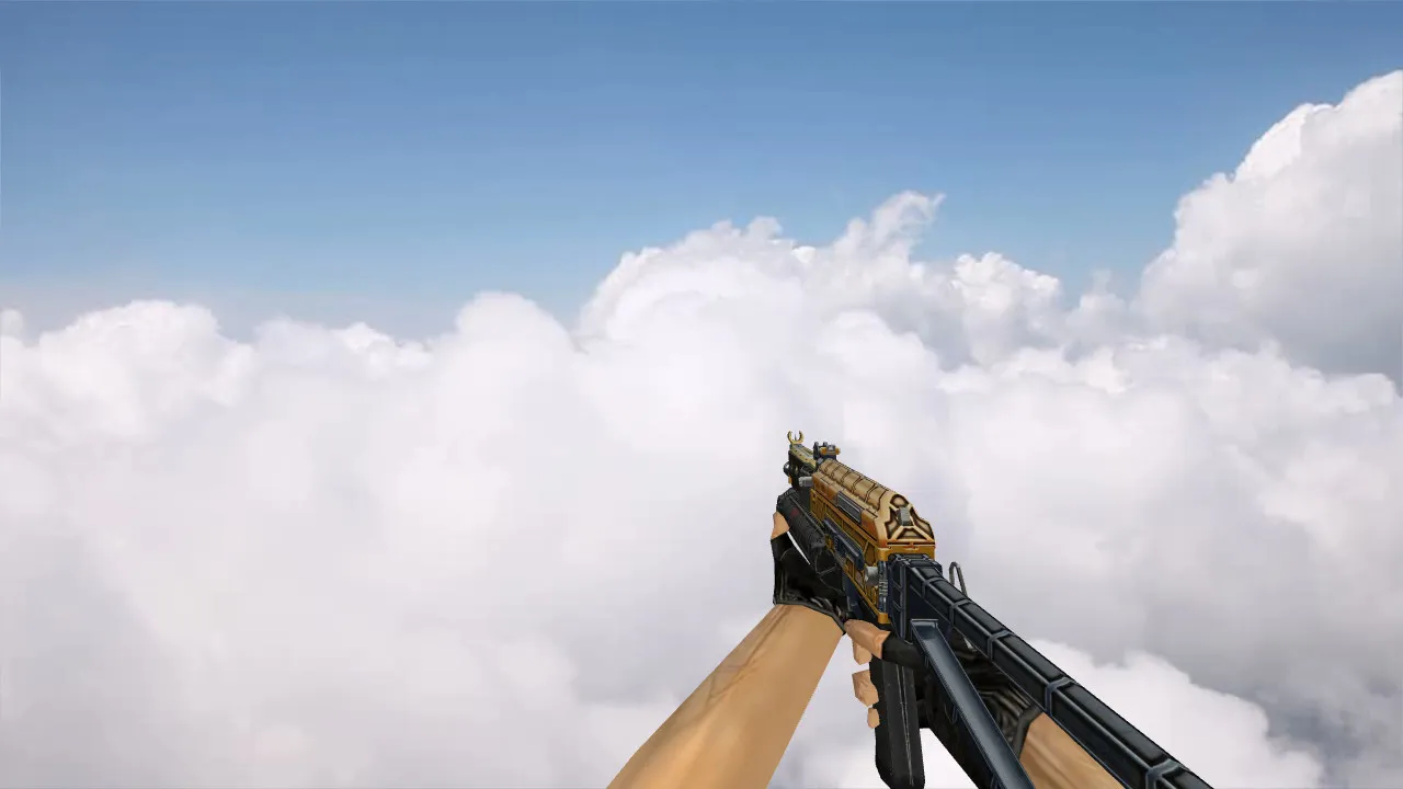 Скриншот Модель «Bizon «Большая пушка»» для CS 1.6 - Качество и точность