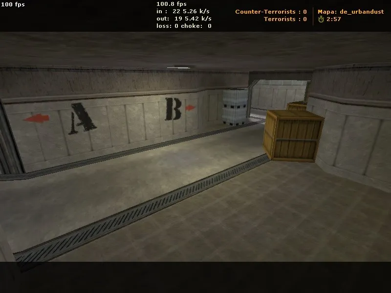 Скриншот  Карта de_urbandust для CS 1.6: Тактические возможности и особенности