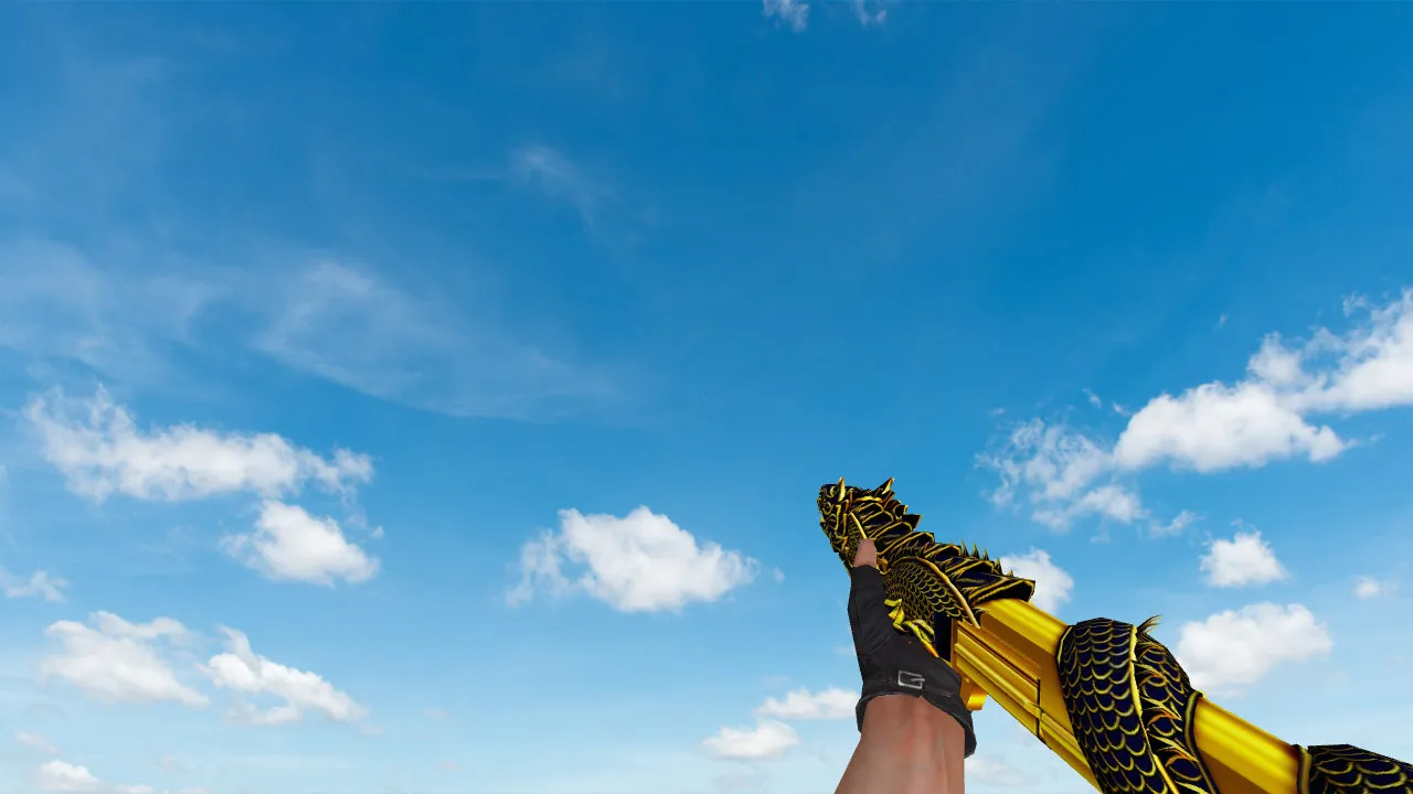 Скриншот Модель «M3 Black Dragon» для CS 1.6 - Качественные текстуры и звук