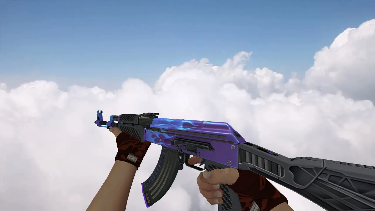 Скриншот Модель «AK-47 Road Hog Purple» (v_, p_, w_) для CS 1.6: звуки, осмотр, текстуры и настройка