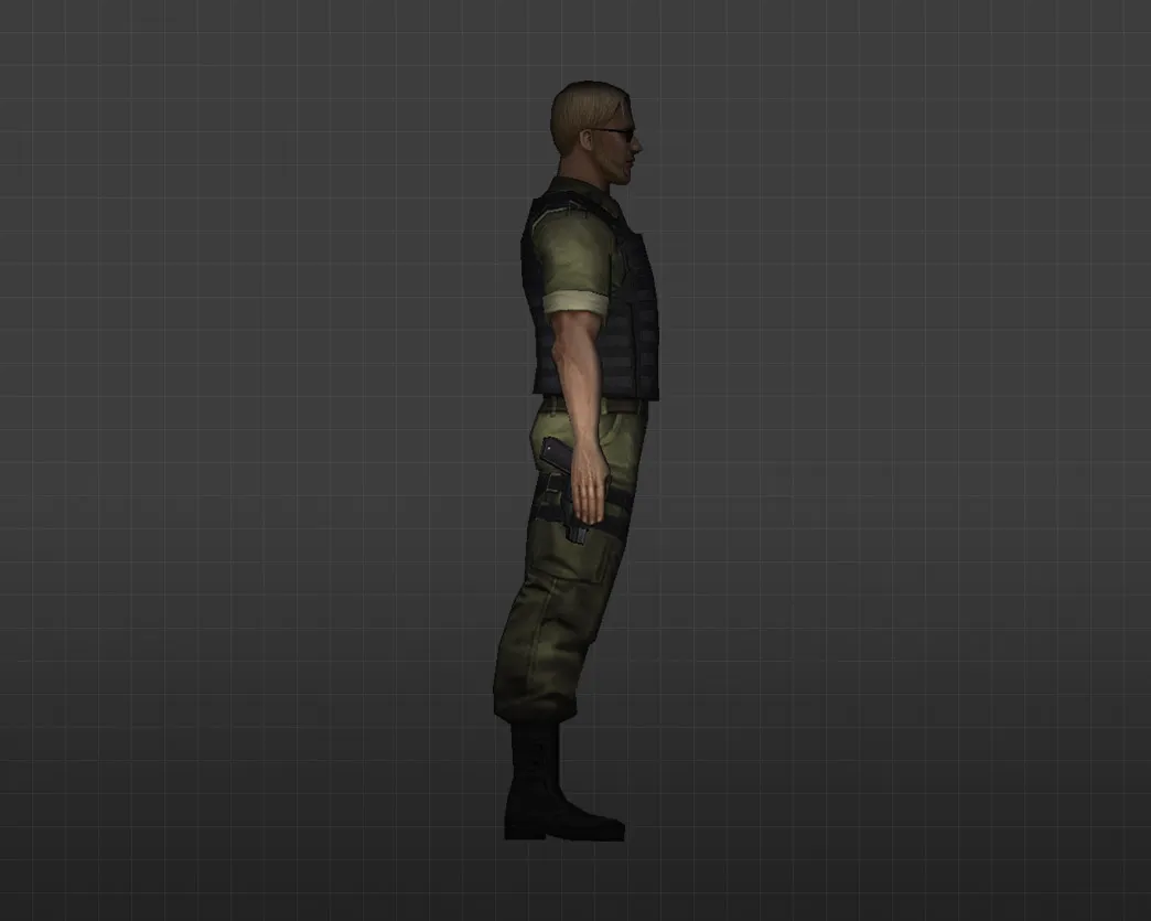 Скриншот Модель «Блондин» для CS 1.6 - Уникальность и Четкость в Игра