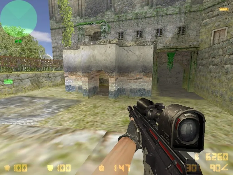 Скриншот Карта «de_priory» для CS 1.6