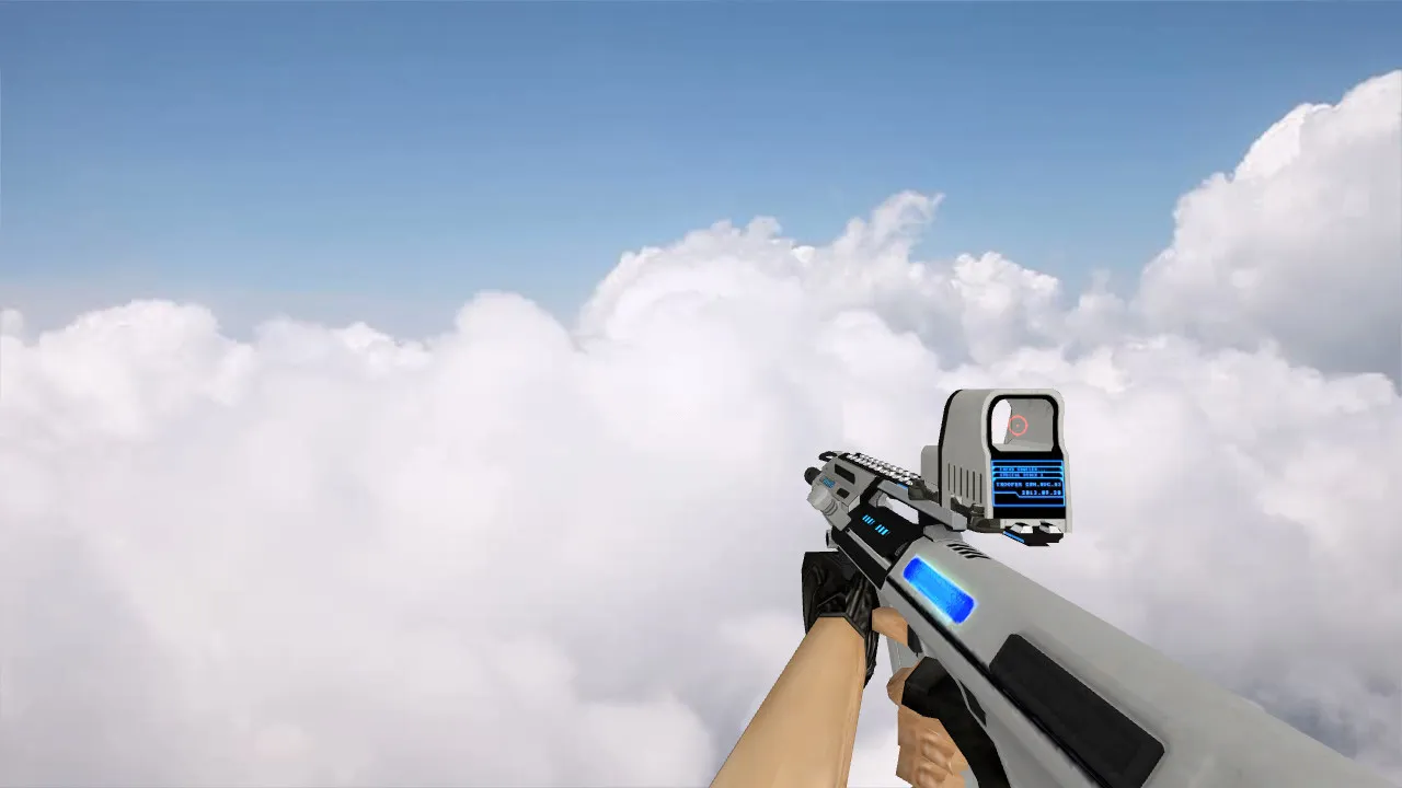 Скриншот Модель AUG A3 Trooper для CS 1.6 - Уникальный стиль и точность