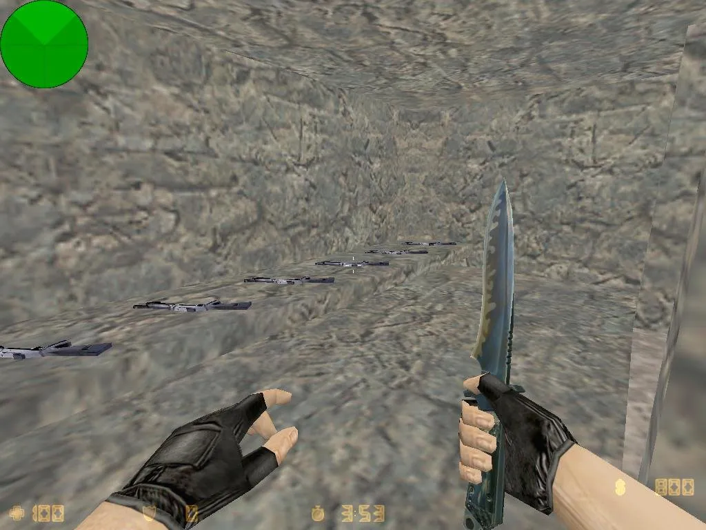 Скриншот  deathrun_wonker для CS 1.6: карта Deathrun, точки, раунды и настройка под сервер