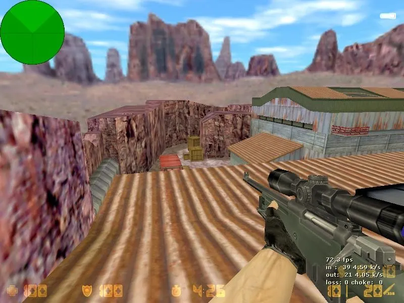 Скриншот Карта «de_nuke_fora» для CS 1.6