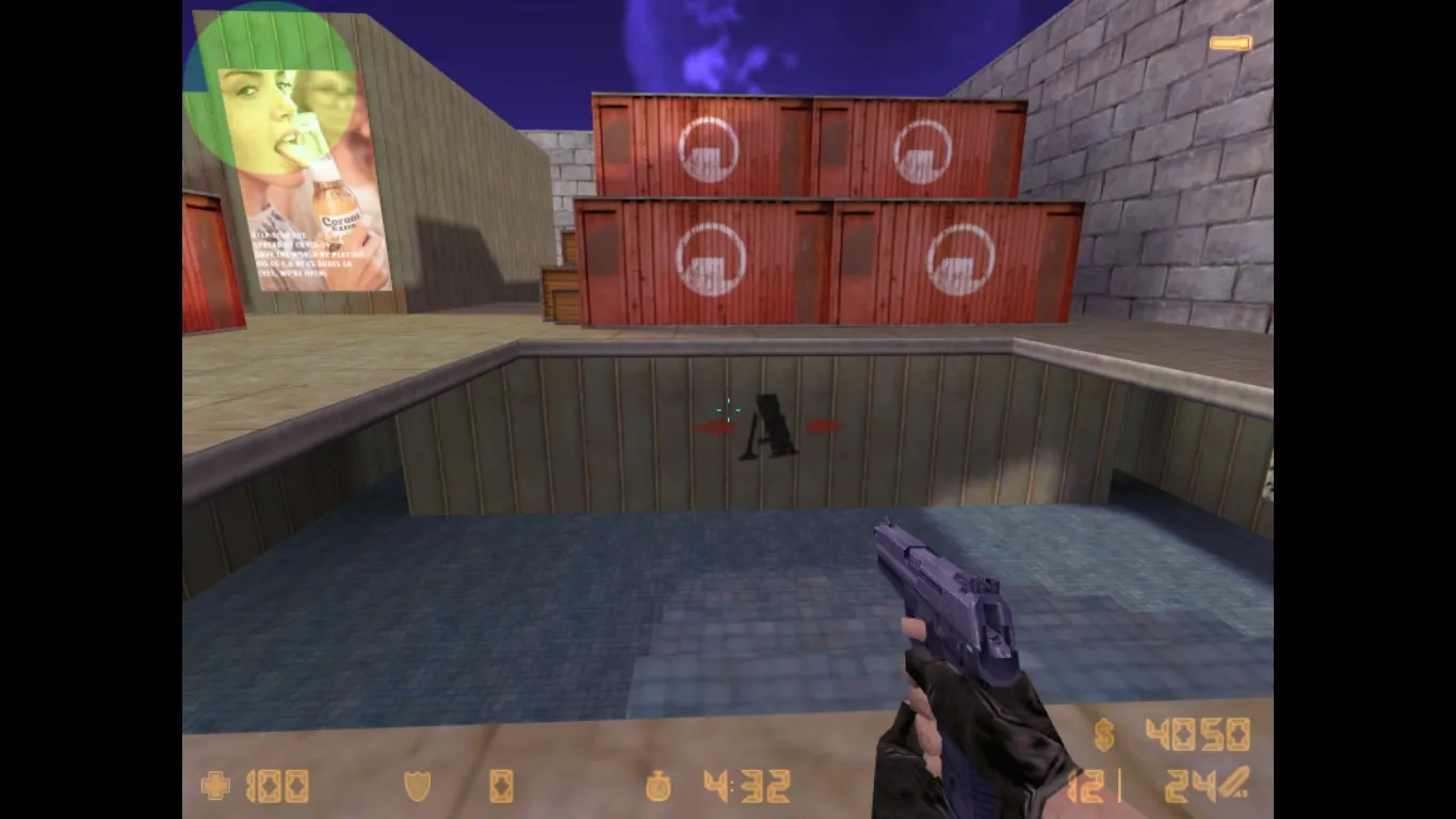 Скриншот  Карта «de_beernbewbz» для CS 1.6: тактика за CT и T, точки, .nav, оптимизация wpoly/epoly