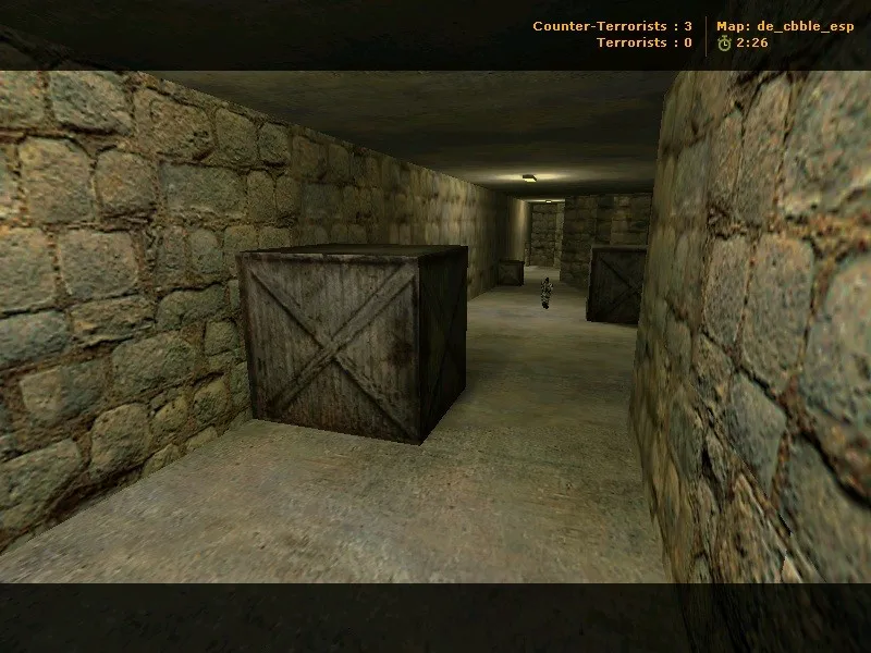Скриншот  de_cbble_esp — DE карта для CS 1.6: точки, навигация ботов, оптимизация и настройка