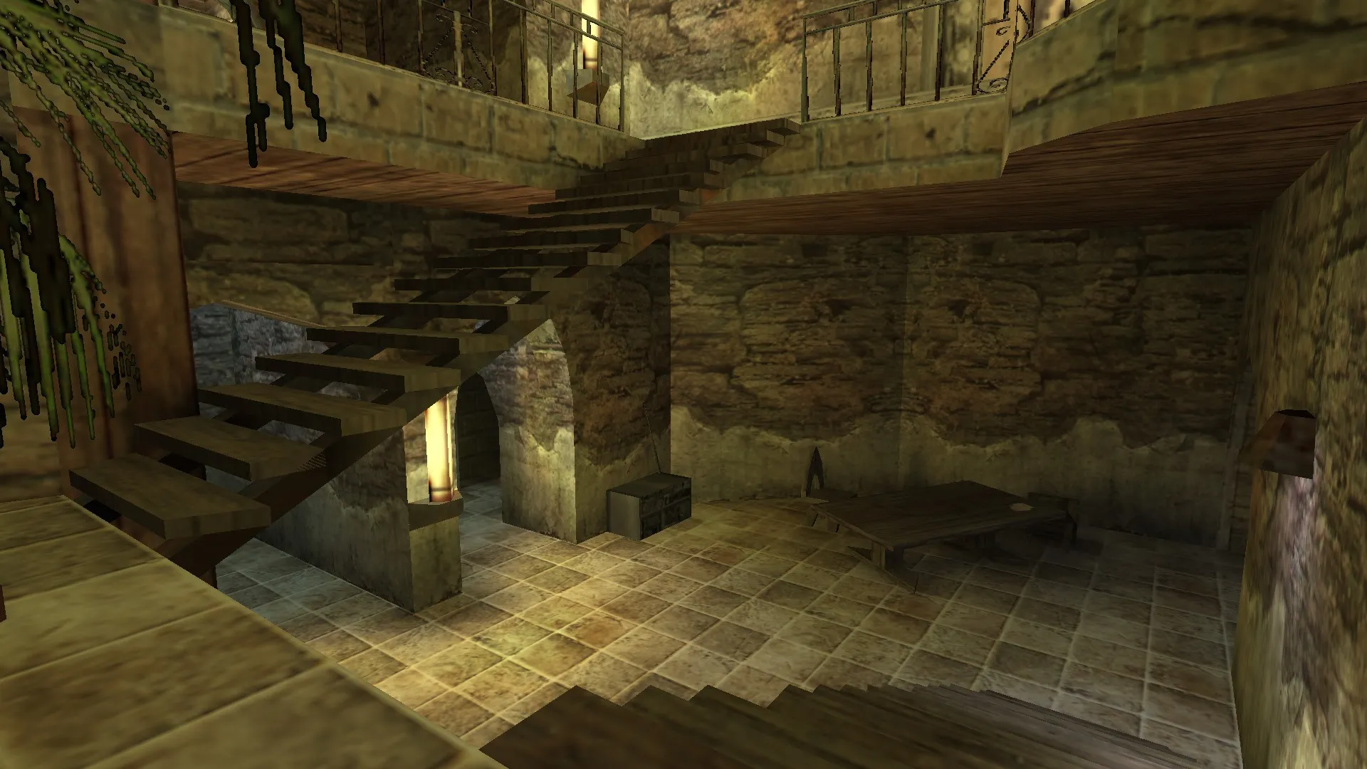 Скриншот  Карта de_sahara для CS 1.6: Тактика и особенности