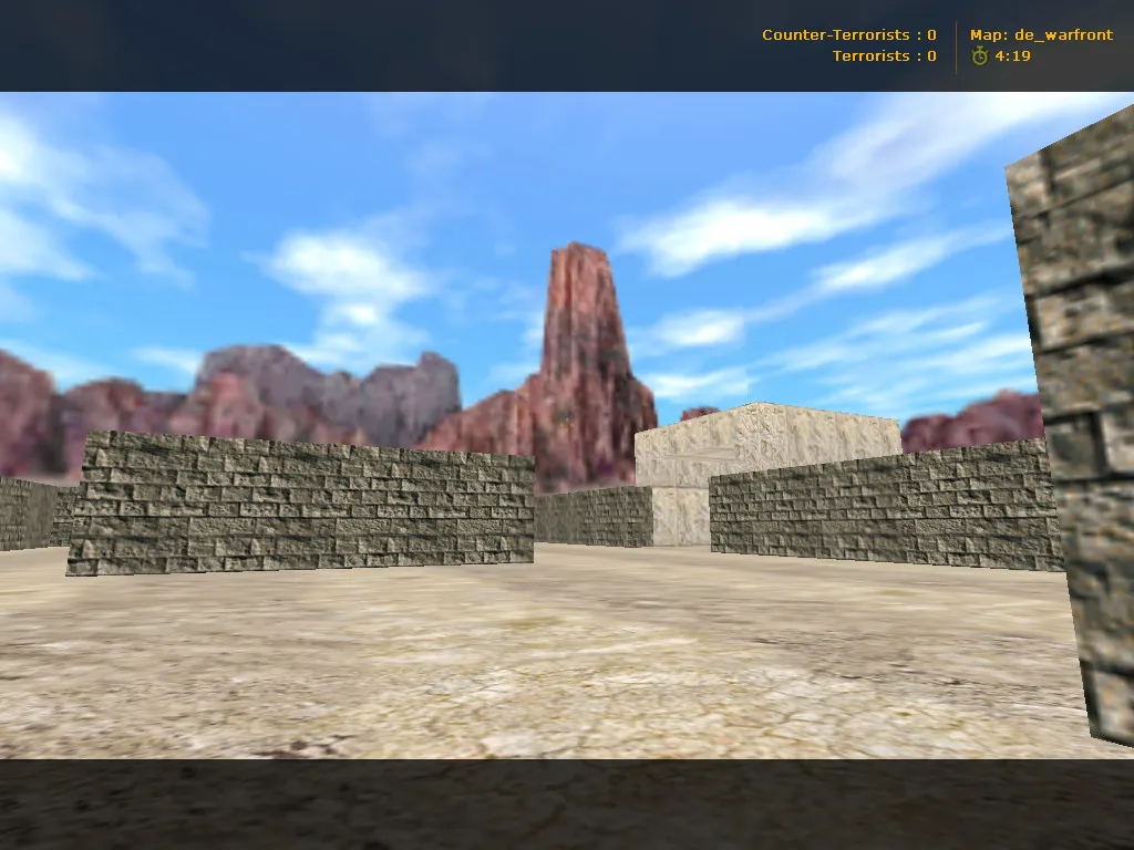 Скриншот Скачать карту de_warfront для CS 1.6 - подробное руководство