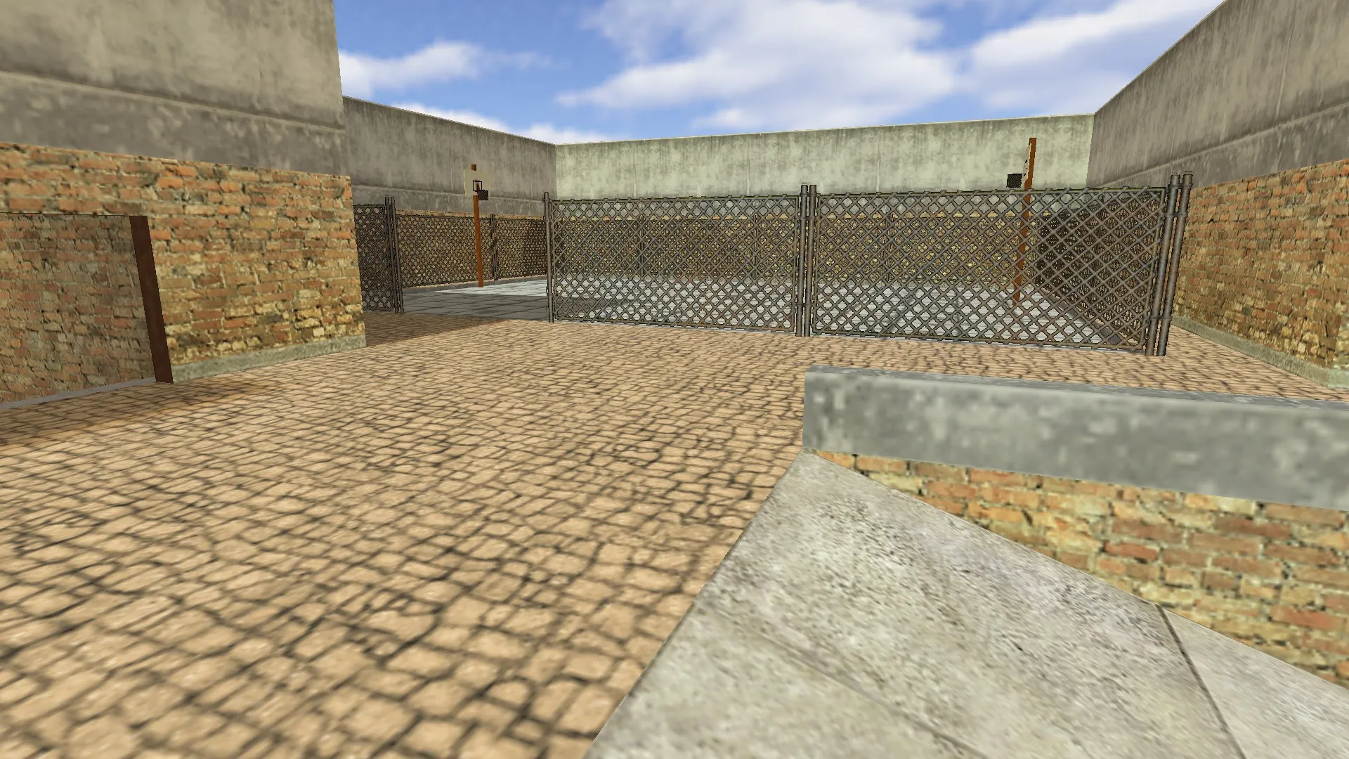 Скриншот  de_clan2_fire для CS 1.6: тактика за CT/T, точки, боты (.nav), оптимизация wpoly/epoly