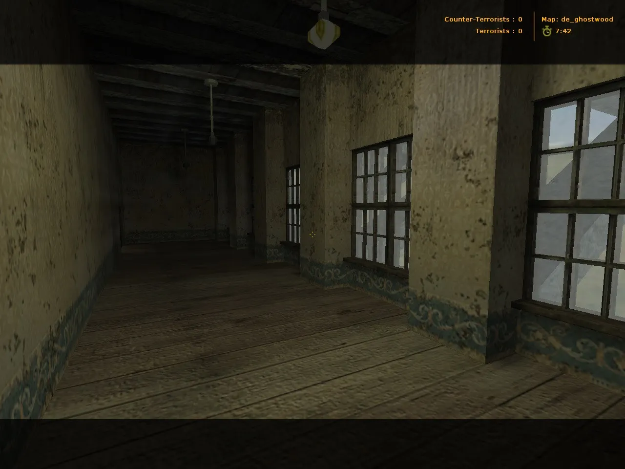 Скриншот  de_ghostwood для CS 1.6: обзор DE-карты, точки, маршруты и настройки ботов