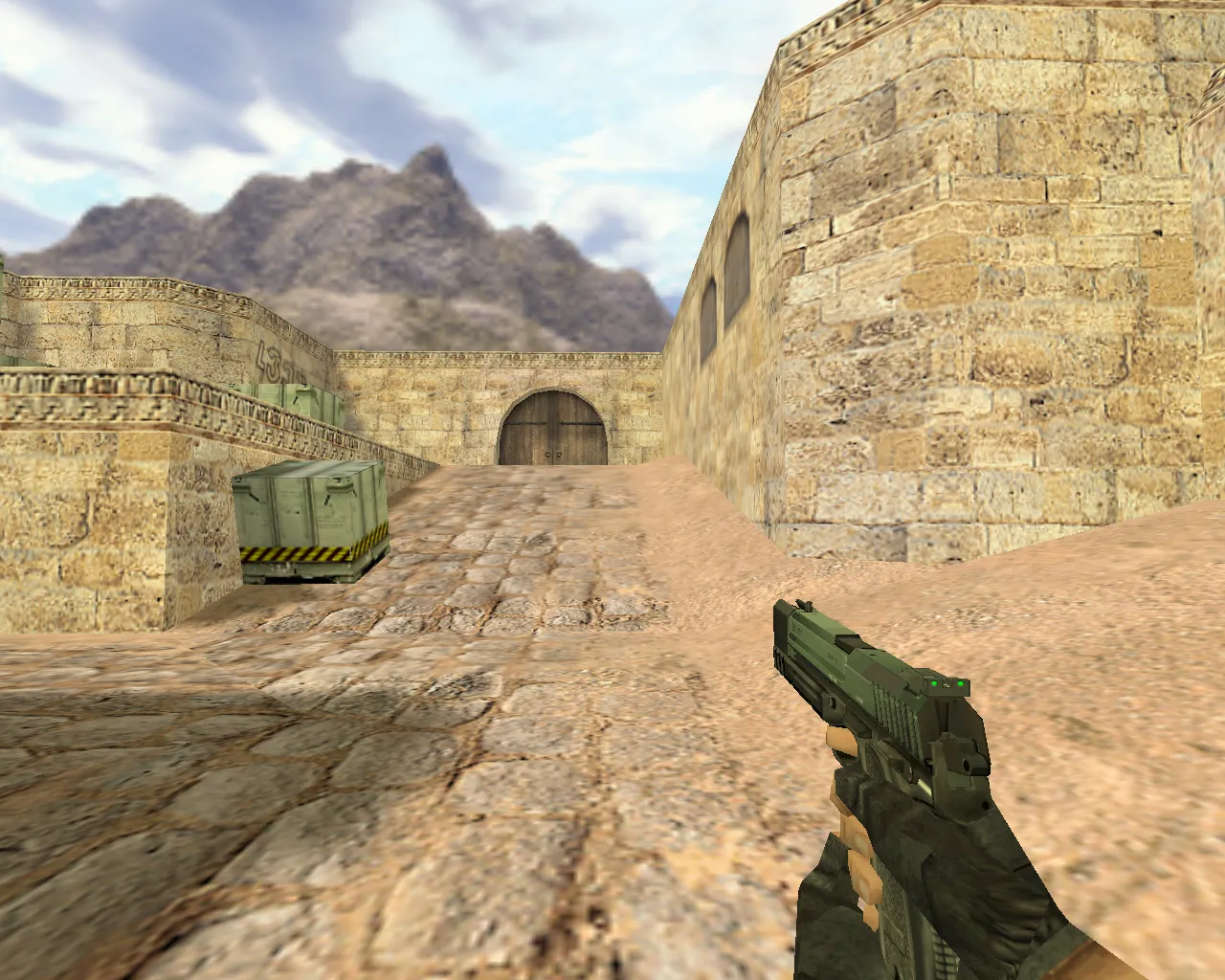 Скриншот Модель «USP Зеленый» для CS 1.6 - Качество и Уникальность