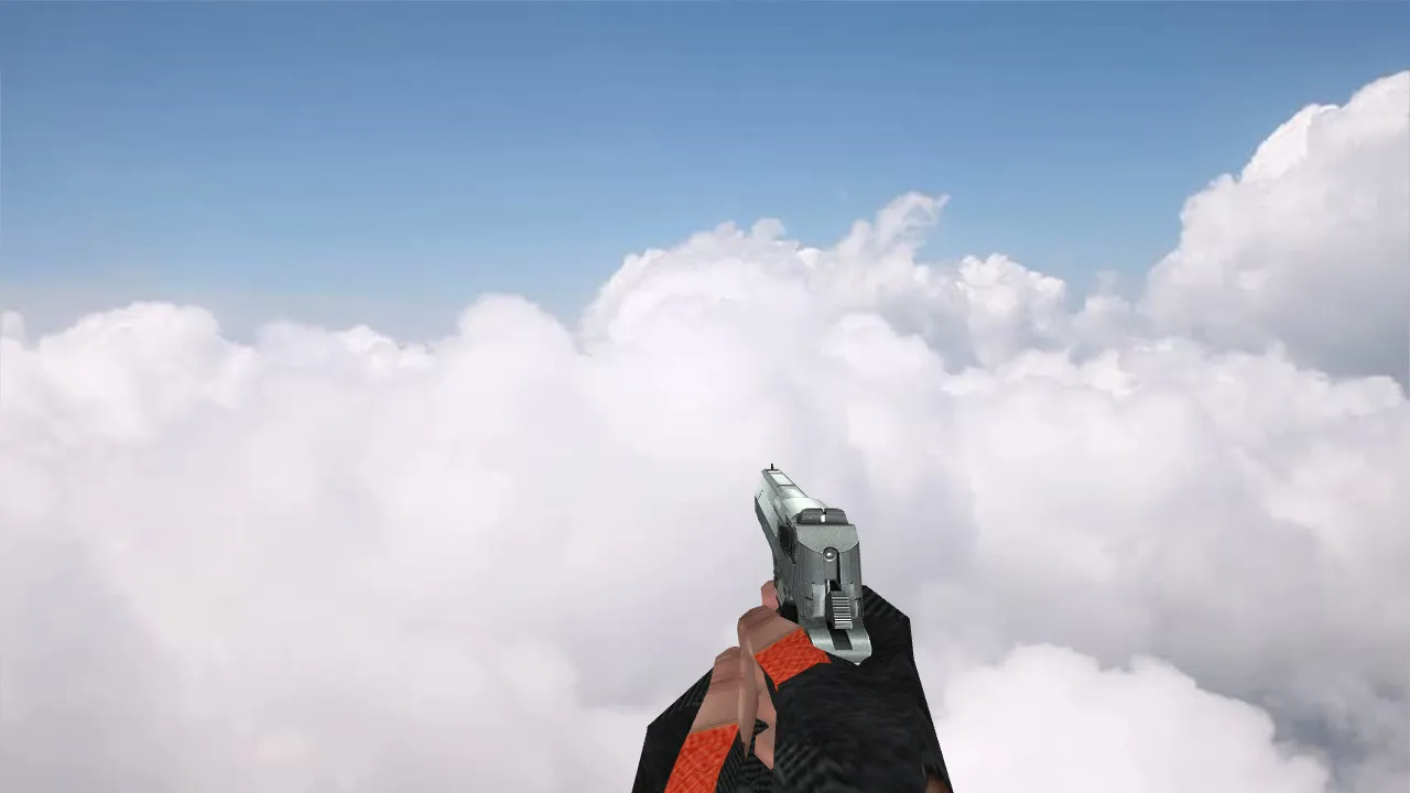 Скриншот Модель «Chromed Desert Eagle» для CS 1.6 | Качественные модели оружия