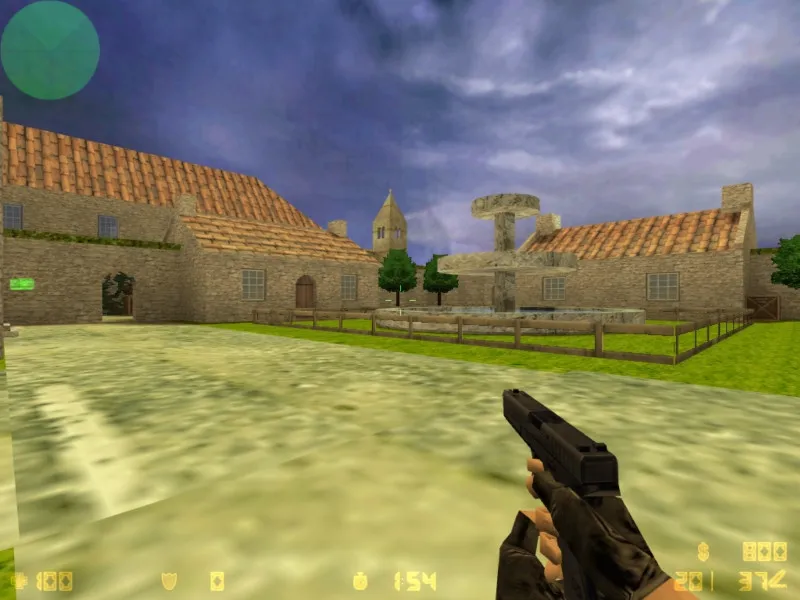 Скриншот  Карта de_escape_alpha для CS 1.6: точки, маршруты, .nav для ботов и оптимизация