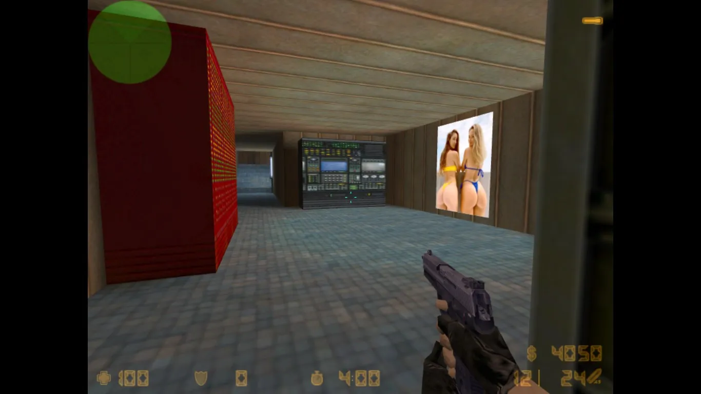 Скриншот  Карта «de_beernbewbz» для CS 1.6: тактика за CT и T, точки, .nav, оптимизация wpoly/epoly