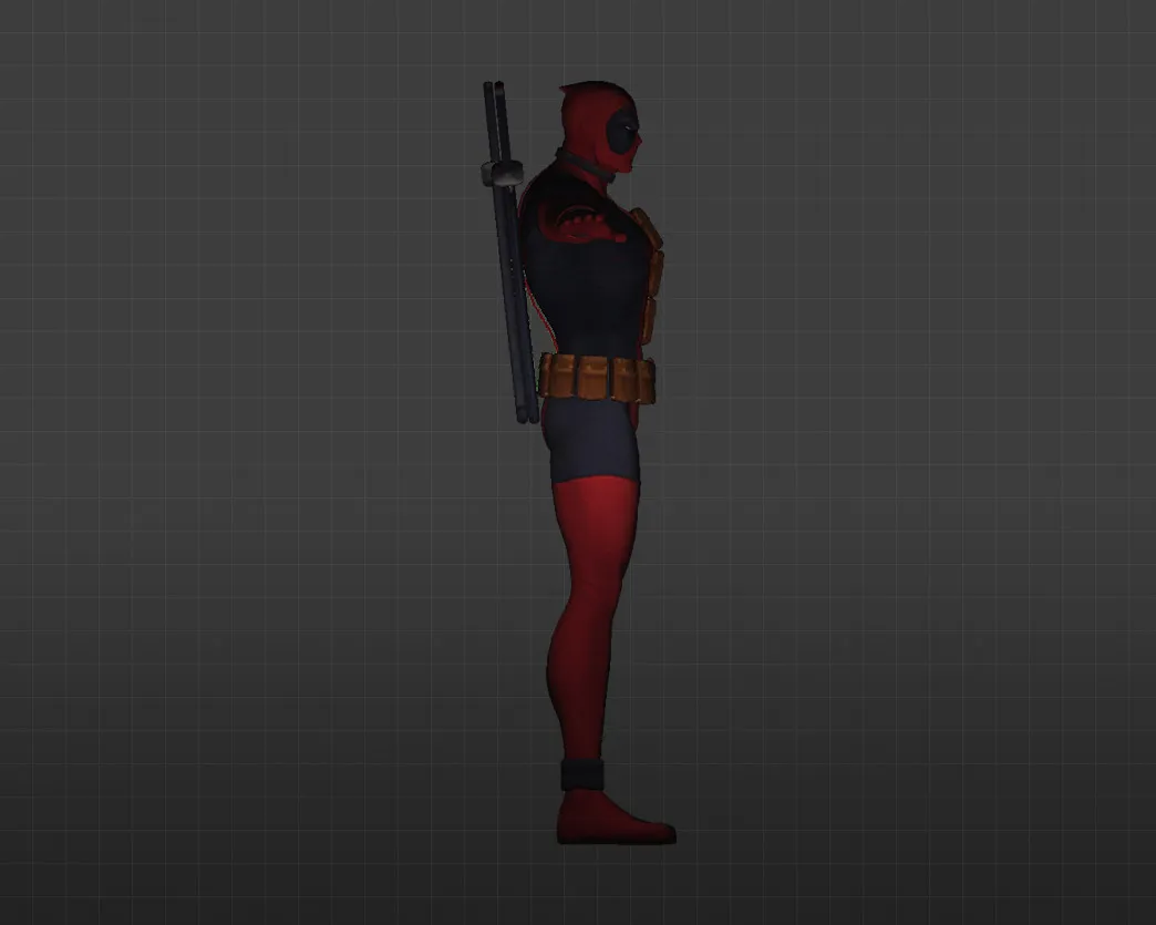 Скриншот Модель «Дэдпул» для CS 1.6 - Уникальный скин для настоящих фанатов