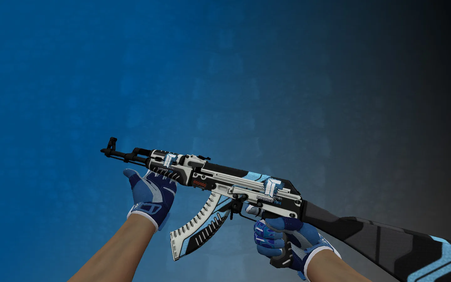 Скриншот Пак ★ Спортивные перчатки | Амфибия для CS 1.6: AK-47, AWP, M4A4, Glock-18, Deagle, USP-S и ножи со StatTrack