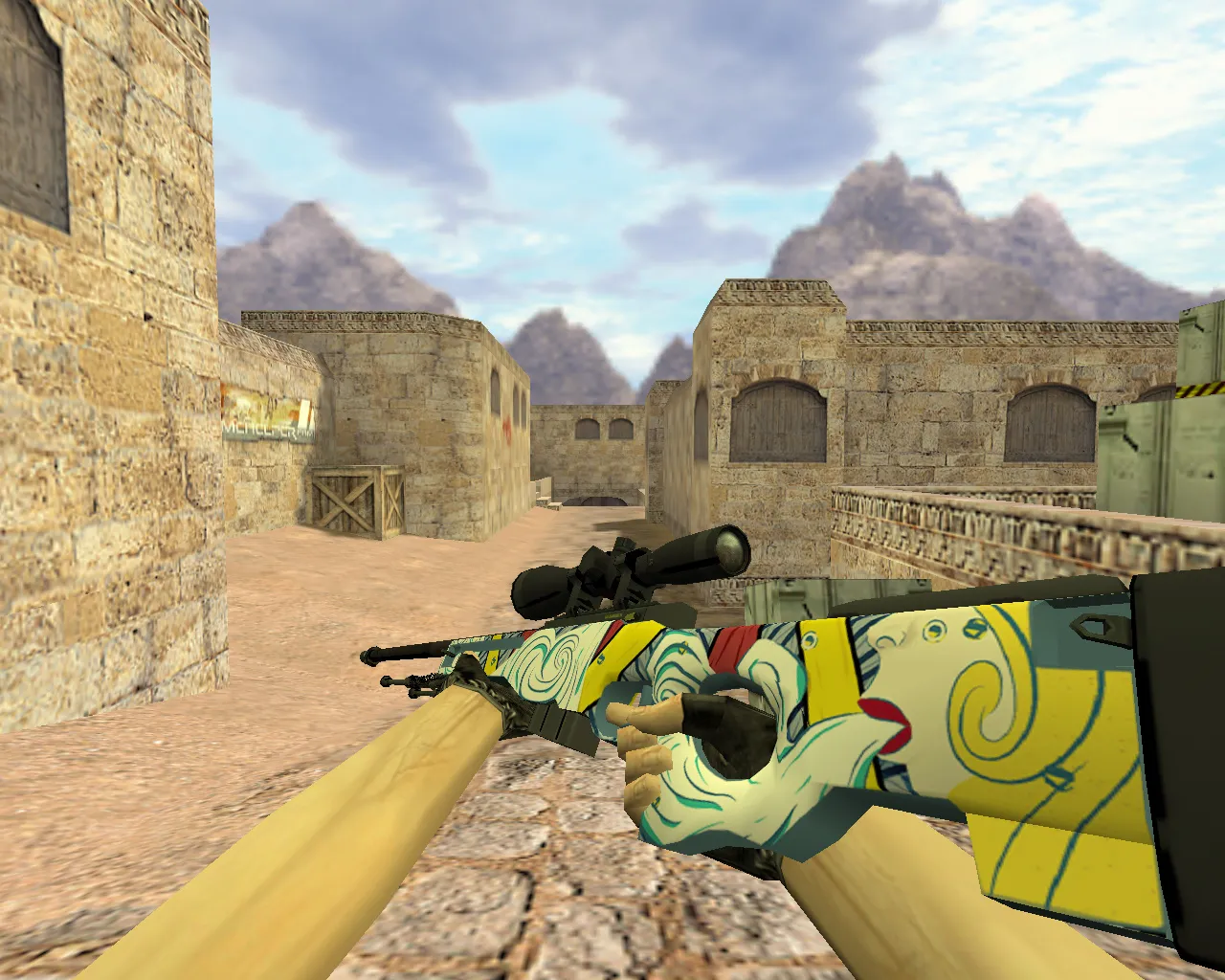 Скриншот Модель «AWP Раслабуха» для CS 1.6: высокое качество и уникальность