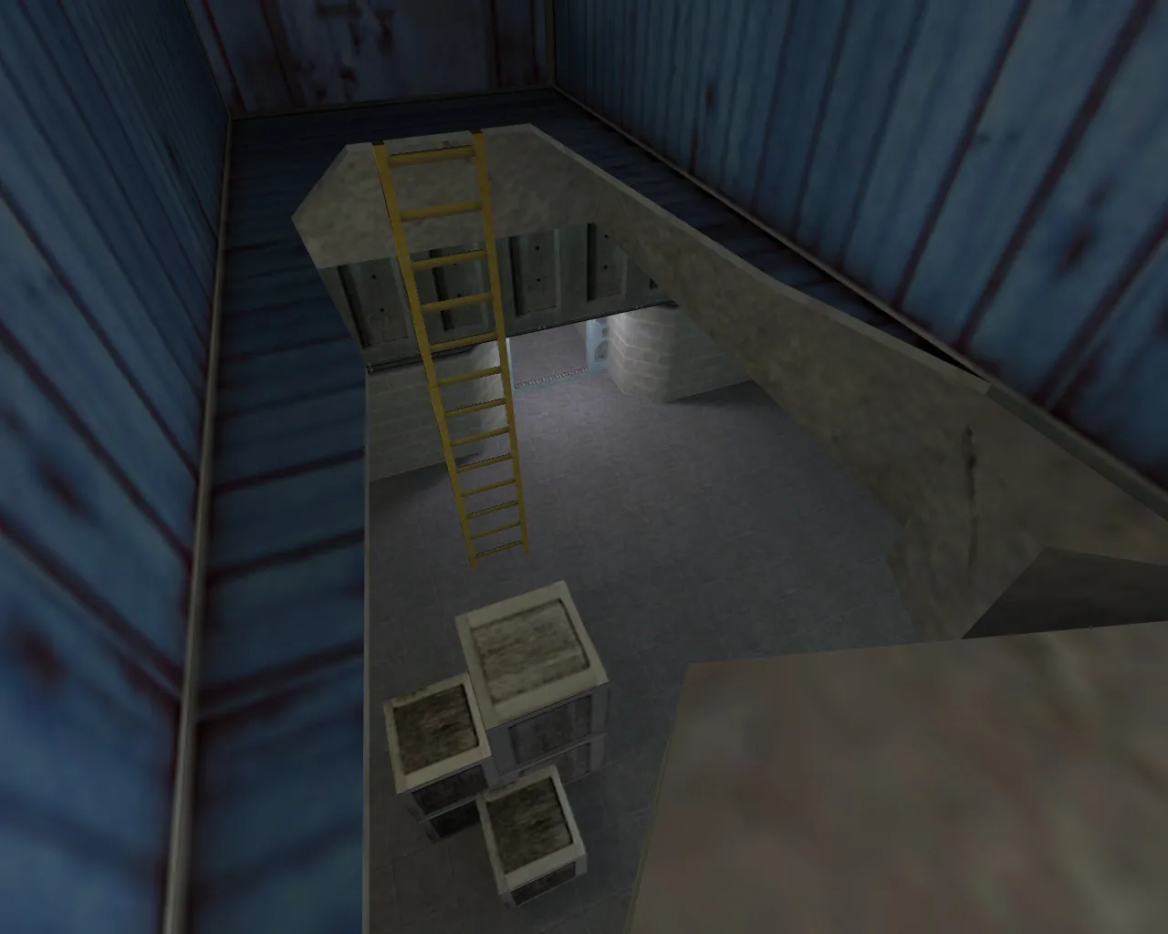 Скриншот  Карта de_nuke_next для CS 1.6: стратегии и оптимизация