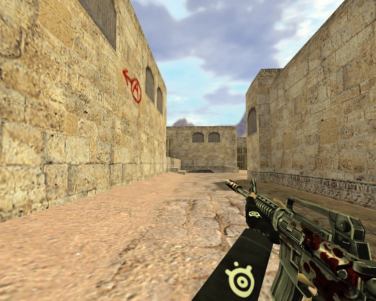 Скриншот Пак моделей оружия Steelseries для CS 1.6: v_, p_, w_ модели, звуки, анимация осмотра, текстуры