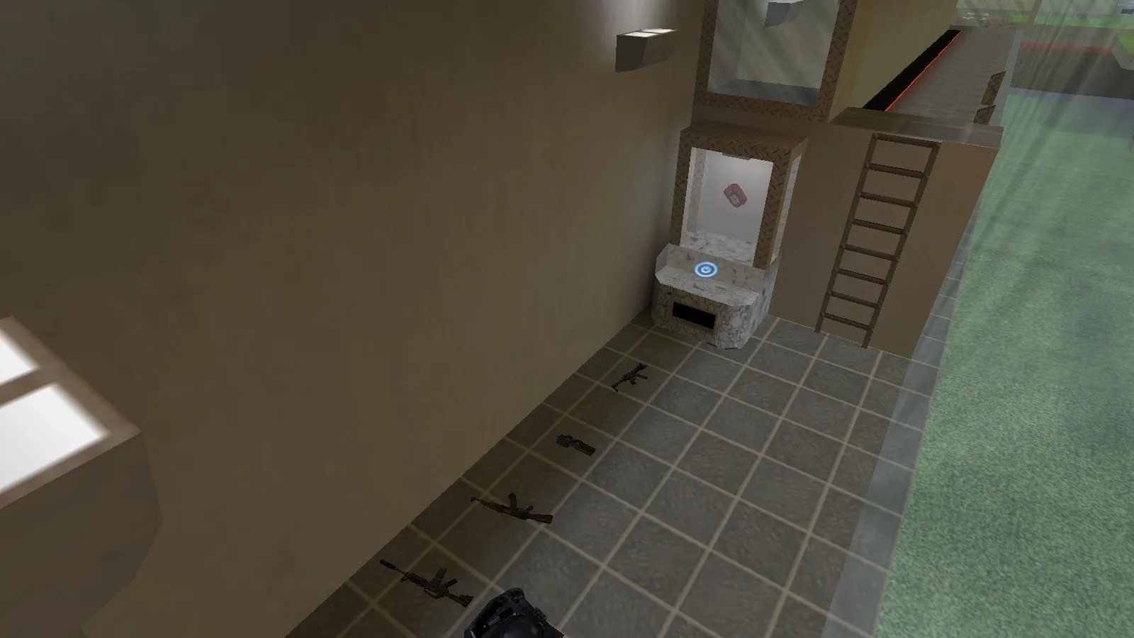 Скриншот  deathrun_friday3_rmk для CS 1.6: карта deathrun, точки, маршруты, .nav и оптимизация wpoly/epoly