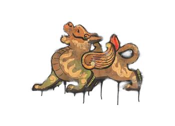 Скриншот  Граффити «Талисман» для CS 1.6 – Уникальные текстуры из CS:GO