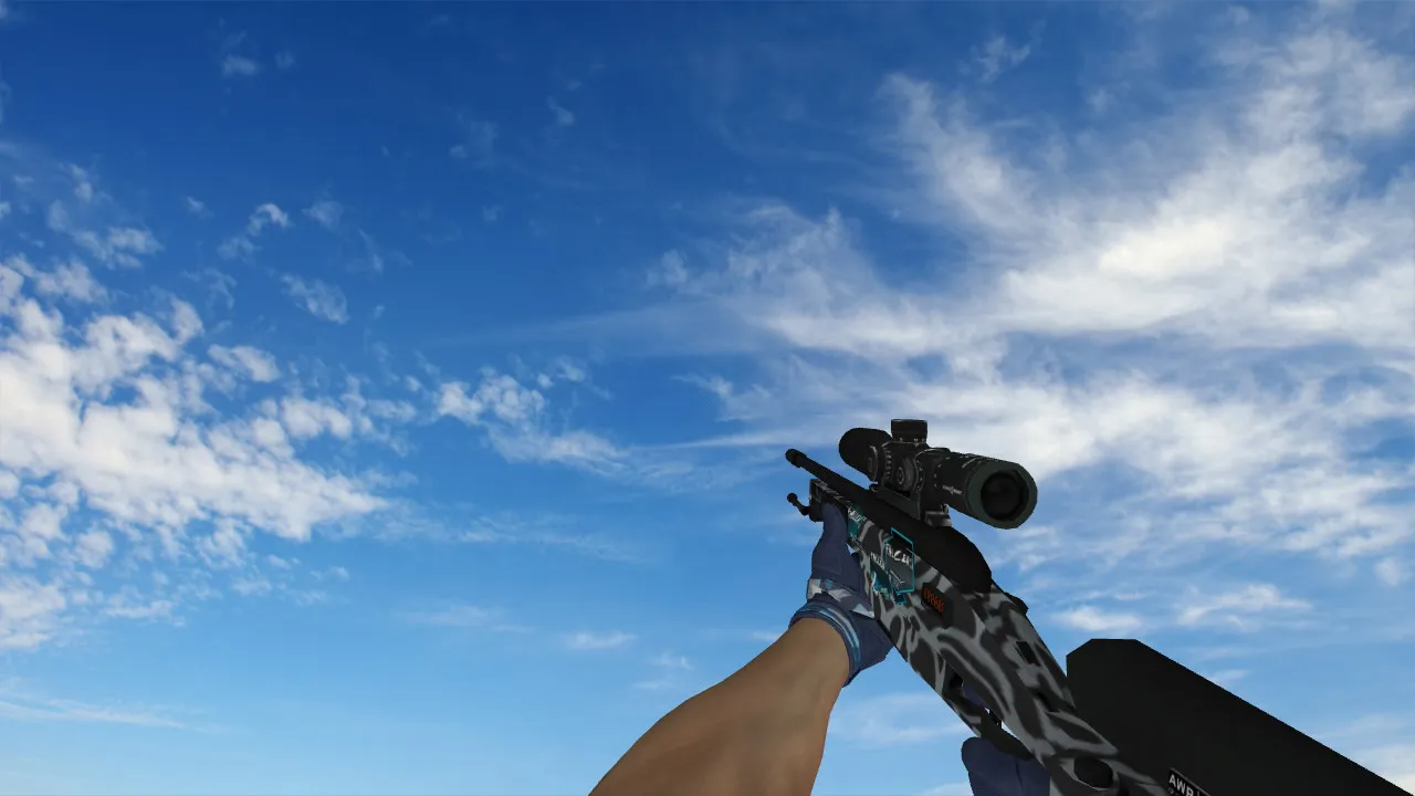 Скриншот  Пак моделей оружия Sport Superconductor Pack для CS 1.6: v_, p_, w_ модели, звуки, анимация осмотра и качество текстур